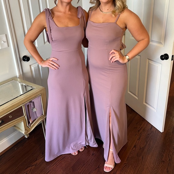 Birdy Grey Alex Convertible Dress in Dark Mauve - Picture 5 of 7